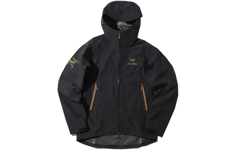 Beams x Arc'teryx Custom Zeta SL Waterproof Hoodie Jacket BLACK 11-18-6344-729