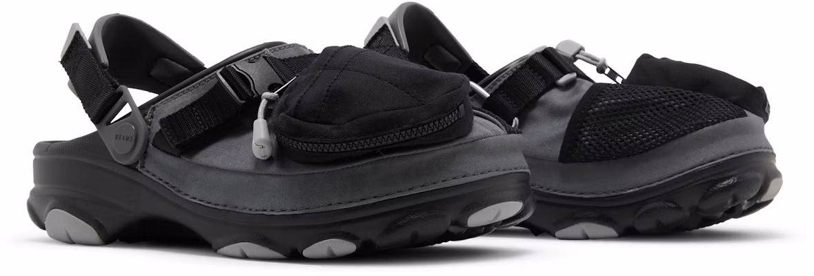 BEAMS x Crocs 經典多功能戶外涼鞋「灰黑」207447-001 Cheap BEAMS x Crocs 經典多功能戶外涼鞋「灰黑」207447-001