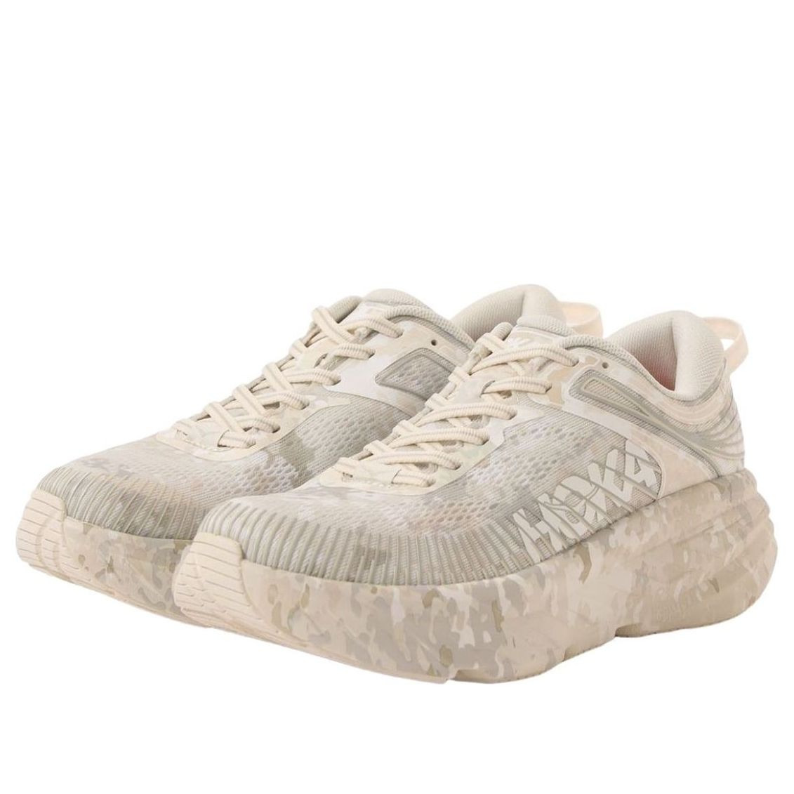 Shop Beams x HOKA Bondi 7 'Turtledove' 1183211-TLF