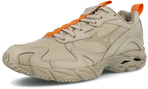 Beams x Mizuno Wave Rider 10 'Wood Ash' Sepatu Hitam Cokelat Pria/Wanita D1GD200450 Shop Beams x Mizuno Wave Rider 10 'Wood Ash' Sepatu Hitam Cokelat Pria/Wanita D1GD200450