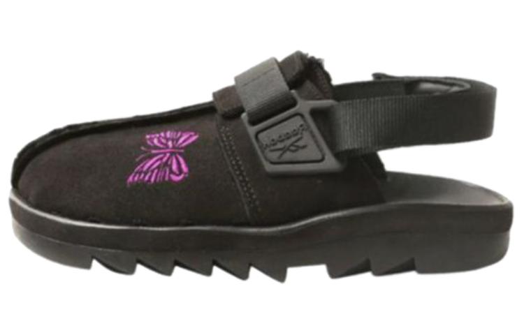 Buy BEAMS x NEEDLES x Reebok Beatnik “黑紫色” 拖鞋 DV5553