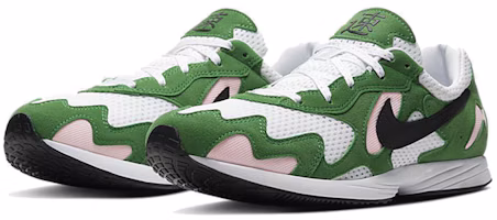 Shop Nike Air Streak Lite 運動 低筒 跑步鞋 男女款 白綠