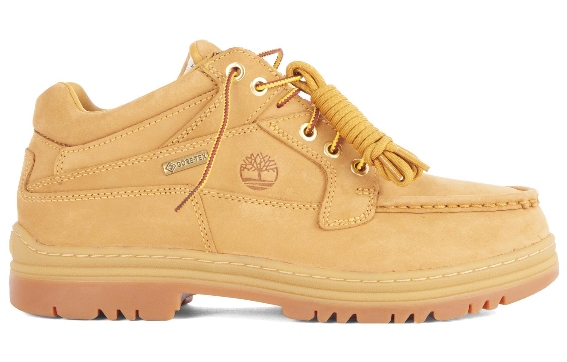 Lookbook Beams x Timberland Heritage Gore-Tex Moc Toe Mid "Wheat Nubuck" TB0A68M7763