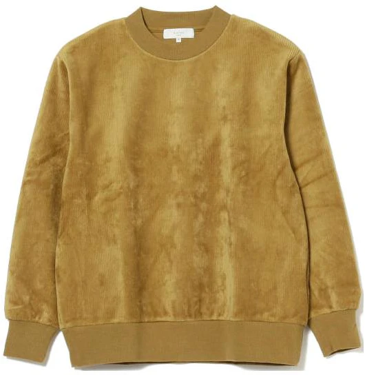 beams-yellow-solid-crewneck-pullover-sweatshirt-long-sleeve-9213030914758