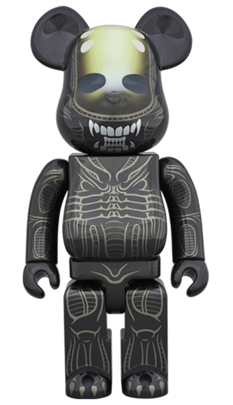 Bearbrick Alien 1000% Black