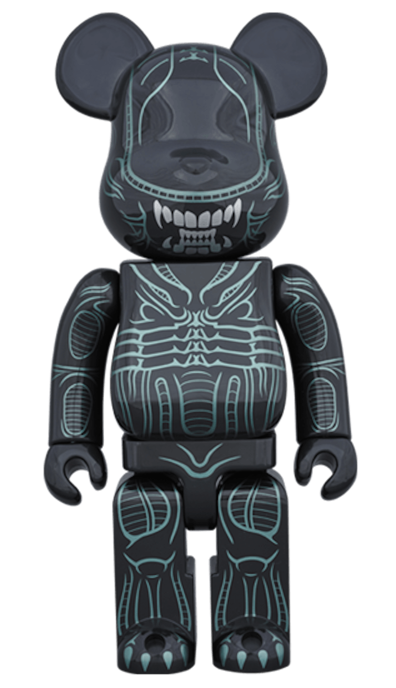Bearbrick Alien Warrior 1000% Black