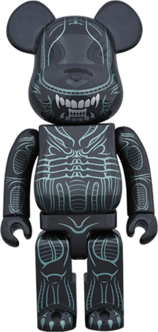 bearbrick-alien-warrior-1000-black