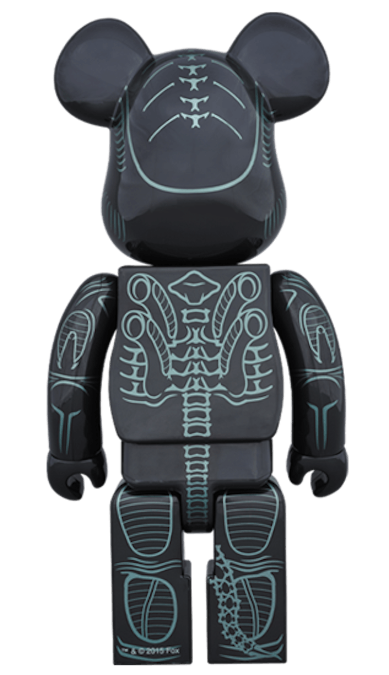 Bearbrick Alien Warrior 1000% Black 圖 2