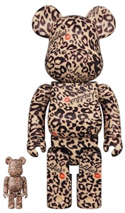 Bearbrick Amplifier Set 100% y 400% Estampado Leopardo Buy Bearbrick Amplifier Set 100% y 400% Estampado Leopardo