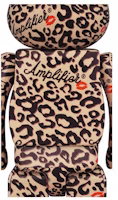 Lookbook Bearbrick Amplifier 100% & 400% Set Leopard Print
