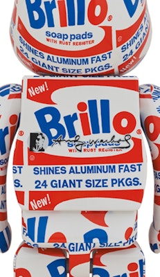 Bearbrick ANDY WARHOL "Brillo" 1000% Order Bearbrick ANDY WARHOL "Brillo" 1000%