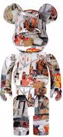 Bearbrick Andy Warhol x JEAN-MICHEL BASQUIAT #4 400% Bearbrick Andy Warhol x JEAN-MICHEL BASQUIAT #4 400%