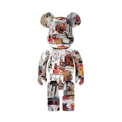 Bearbrick Andy Warhol x JEAN-MICHEL BASQUIAT #4 400%