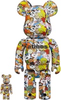 Bearbrick Atmos EMOJI 100% & 400% Set Bearbrick Atmos EMOJI 100% & 400% Set