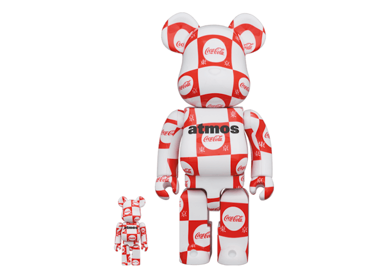 Buy Bearbrick atmos x Coca-Cola Tokyo Set 100% & 400%