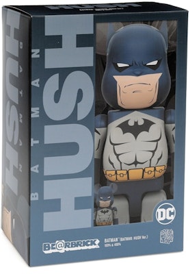 Bearbrick Batman Hush Ver. 100% & 400% Set Shop Bearbrick Batman Hush Ver. 100% & 400% Set