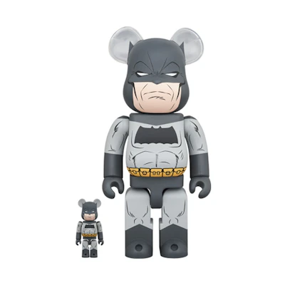 Bearbrick Batman The Dark Knight Returns 100% & 400% Set