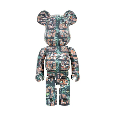 Bearbrick Benjamin Grant (Overview) Barcelona 1000%