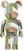 Bearbrick Benjamin Grant (Overview) Lisse 1000%