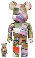 Bearbrick Benjamin Grant (Overview) Lisse 100% & 400% Set Bearbrick Benjamin Grant (Overview) Lisse 100% & 400% Set