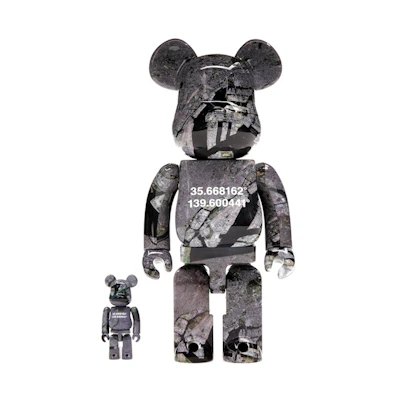 Bearbrick Benjamin Grant Overview Tokyo 100% & 400% Set