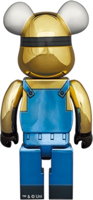 Bearbrick DAVE 100% & 400% Set CHROME Ver. Order Bearbrick DAVE 100% & 400% Set CHROME Ver.