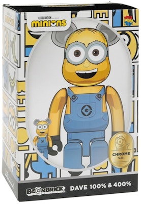 Bearbrick DAVE 100% & 400% Set CHROME Ver. Lookbook Bearbrick DAVE 100% & 400% Set CHROME Ver.