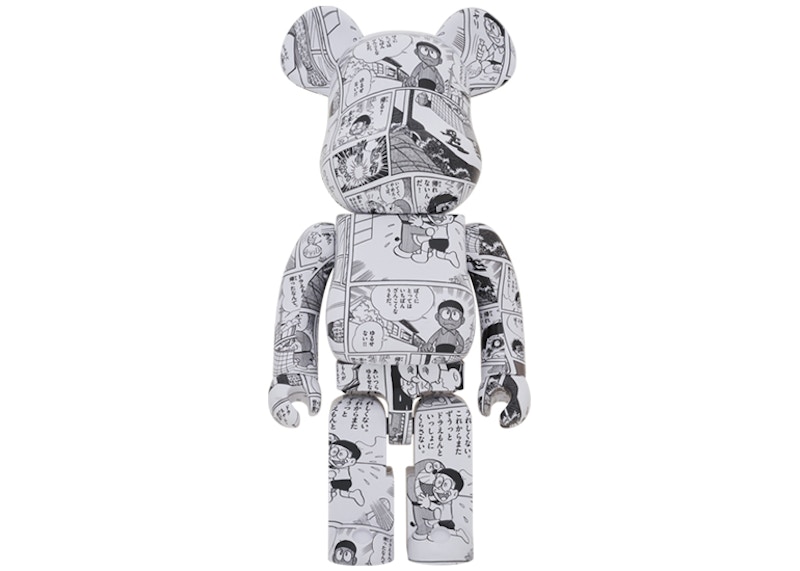 Buy 베어브릭 도라에몽 (만화 버전) 1000% 흑백  
