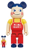 Bearbrick Enamel Sign Peko-chan 100% & 400% Set Bearbrick Enamel Sign Peko-chan 100% & 400% Set