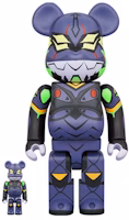 Bearbrick Evangelion Unit 13 (New Paint Version) 100% & 400% Set Bearbrick Evangelion Unit 13 (New Paint Version) 100% & 400% Set