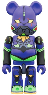 Bearbrick Evangelion Unit 1 (New Paint Version) 100% & 400% Set Order Bearbrick Evangelion Unit 1 (New Paint Version) 100% & 400% Set