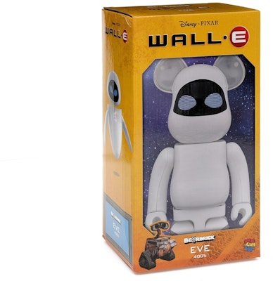 Bearbrick EVE - 地球危机 WALL E 400 Order Bearbrick EVE - 地球危机 WALL E 400
