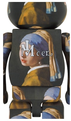 Bearbrick Johannes Vermeer (Girl with a Pearl Earring) 1000% Order Bearbrick Johannes Vermeer (Girl with a Pearl Earring) 1000%