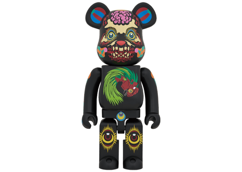 Buy Bearbrick Keiichi Tanaami 1000% Hitam