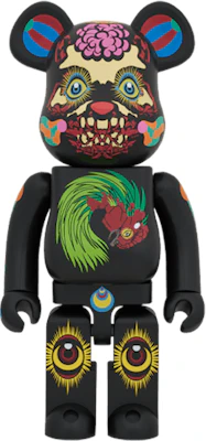 Bearbrick Keiichi Tanaami 1000% Hitam Buy Bearbrick Keiichi Tanaami 1000% Hitam