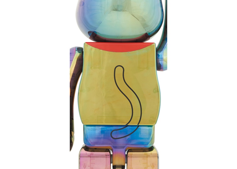 Order 베어브릭 마네키네코 1000% 블랙 투명 도금 
