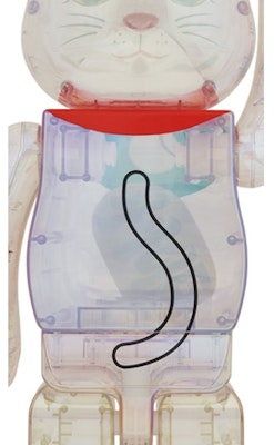 Bearbrick Maneki Neko 1000% Transparent Plating Order Bearbrick Maneki Neko 1000% Transparent Plating