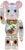 Bearbrick Maneki Neko 100% & 400% Set Transparent Plating