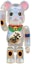 Order Bearbrick Maneki Neko 100% & 400% Set Transparent Plating