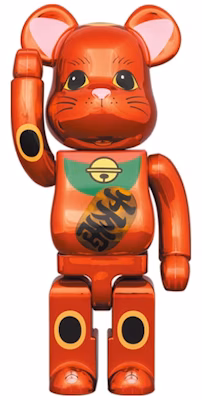 Bearbrick Maneki Neko Plum Gold Plating Luminous 400% Buy Bearbrick Maneki Neko Plum Gold Plating Luminous 400%