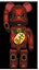 Lookbook Bearbrick Maneki Neko Plum Gold Plating Luminous 400%