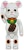Bearbrick Maneki Neko Silver Plated Luminous 1000%