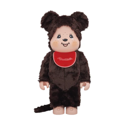 Bearbrick Monchhichi 1000% Brown