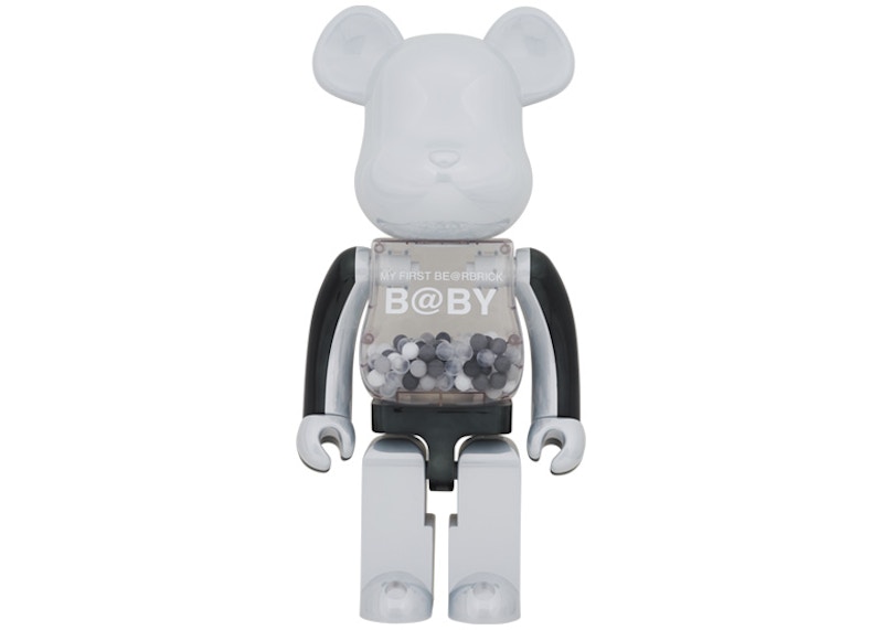 Buy Bearbrick My First Baby 1000% Hitam & Putih Chrome Versi.