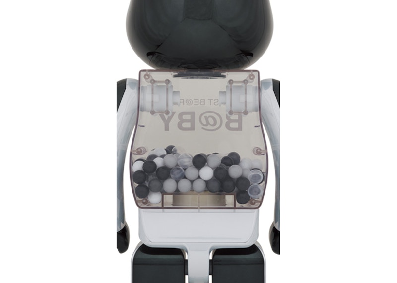Order Bearbrick My First Baby 1000% Hitam & Putih Chrome Versi.