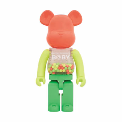 Bearbrick My First Baby 1000% Neon