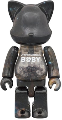 Bearbrick My First Nyabrick Baby 100% & 400% Set 'Black' Order Bearbrick My First Nyabrick Baby 100% & 400% Set 'Black'