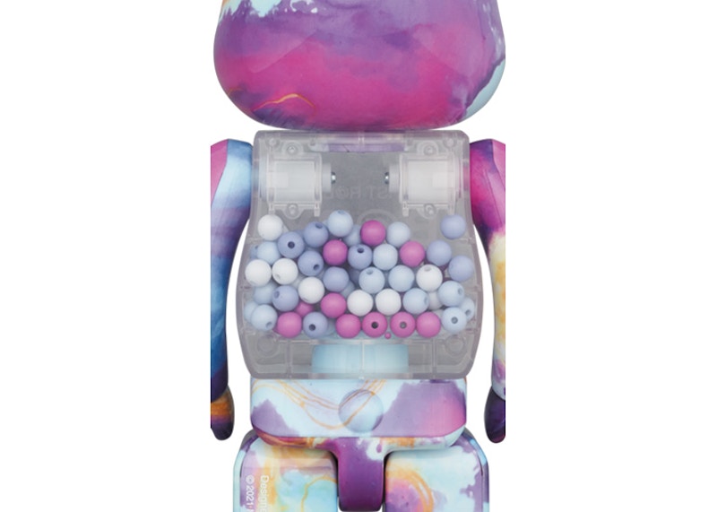 Lookbook Bearbrick Mi Primer Rabbrick Bebé Mármol Versión 100% & 400% Set Multicolor