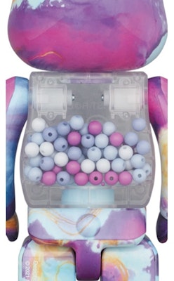 Bearbrick Mi Primer Rabbrick Bebé Mármol Versión 100% & 400% Set Multicolor Lookbook Bearbrick Mi Primer Rabbrick Bebé Mármol Versión 100% & 400% Set Multicolor