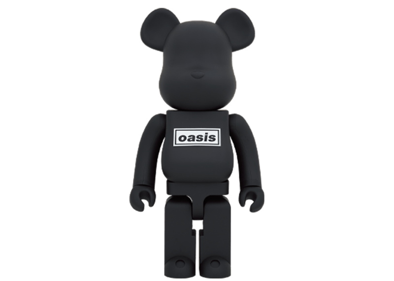 Bearbrick Oasis 1000% Black Rubber
